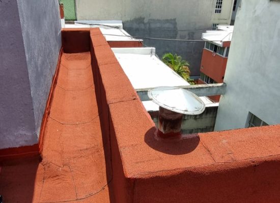 Azotea con Impermeabilización