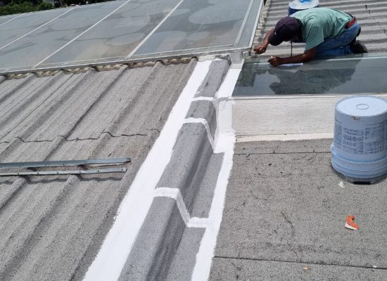 Aplicación de sello Impermeabilización en Azoteas